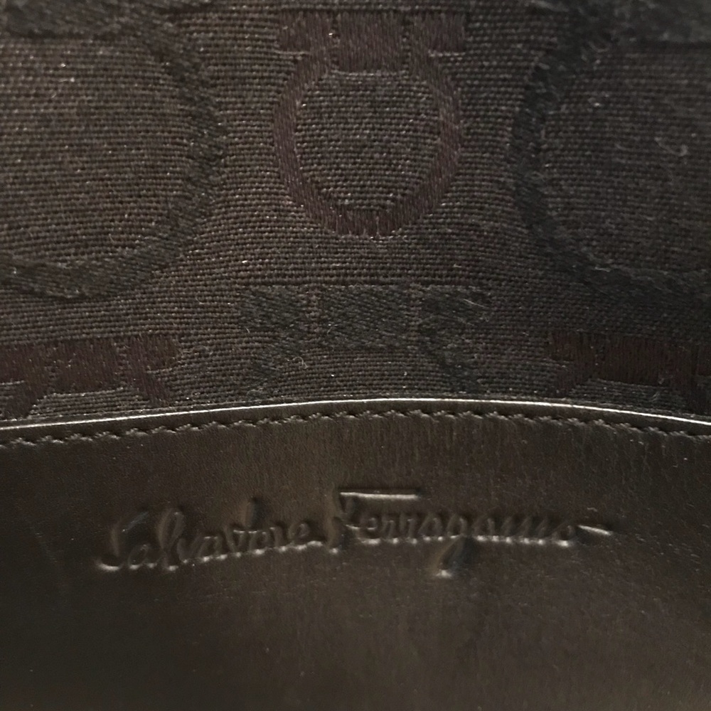Auth. Salvatore Ferragamo Nylon Bag & Wallet - Picture 4 of 7
